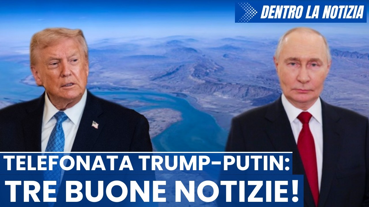 Trump telefona a Putin 3 fatti positivi anche per noi BUONE NEWS dal processo in Olanda contro Gates