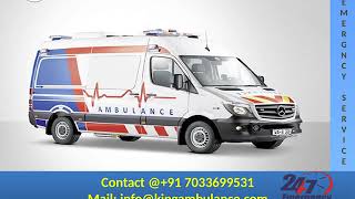 Hire Finest Road Ambulance Service in Bokaro and Dhanbad by King