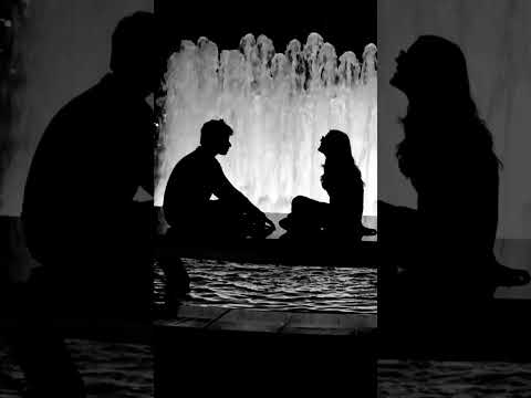 Silhouettes at the fountain, New York City, NY. #silhouette #silhouettes #blackandwhite #shorts