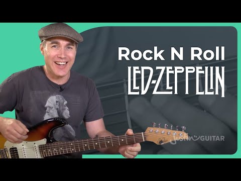 How to play Rock n Roll by Led Zeppelin | Guitar Lesson