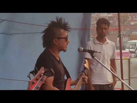 the axe band live at Bhaktapur Ground