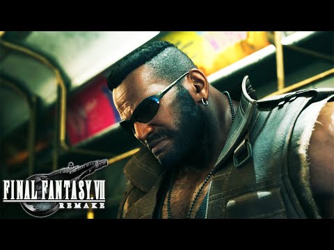 FINAL FANTASY 7 REMAKE – Barret Gets Mad At A Shinra Employee UHD