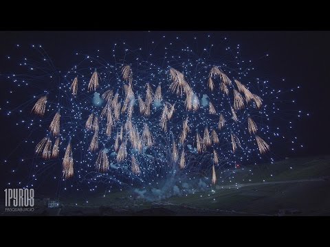 ITALIAN fireworks!! Burgio Pasqua 2017 | La Rosa & Federico Tibaldi | San Luca