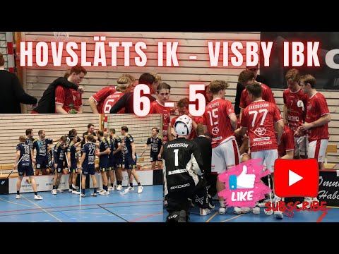 Highlights Hovslätts IK - Visby IBK (Innebandy/Floorball)