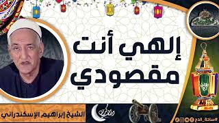 الشيخ – إبراهيم الإسكندراني – (إلهى انت مقصودى )