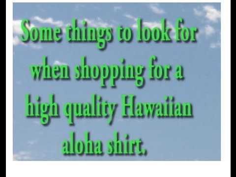Camisas Aloha: como comprar uma camisa havaiana de qualidade