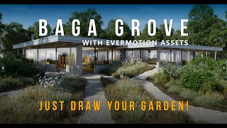 Baga Grove for Blender - Wild greenery