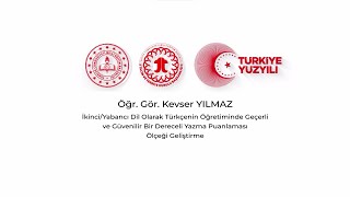 İkinci/Yabancı Dil Olarak Türkçenin Öğretiminde Dereceli Yazma Puanlam