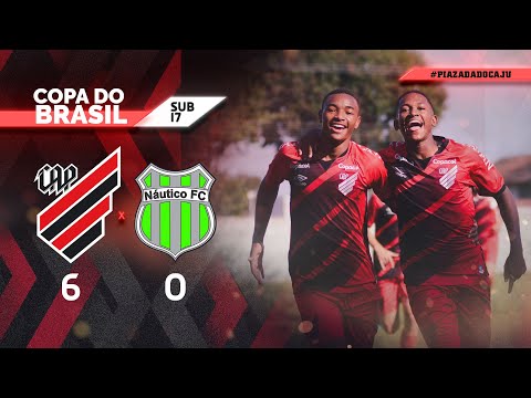 Athletico Paranaense 6x0 Náutico (MS) - Copa do Brasil Sub-17 | MELHORES MOMENTOS