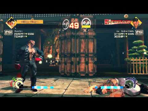 Ultra Street Fighter IV battle: E. Honda (dbostick) vs Dudley (A4 Splicedhelix)