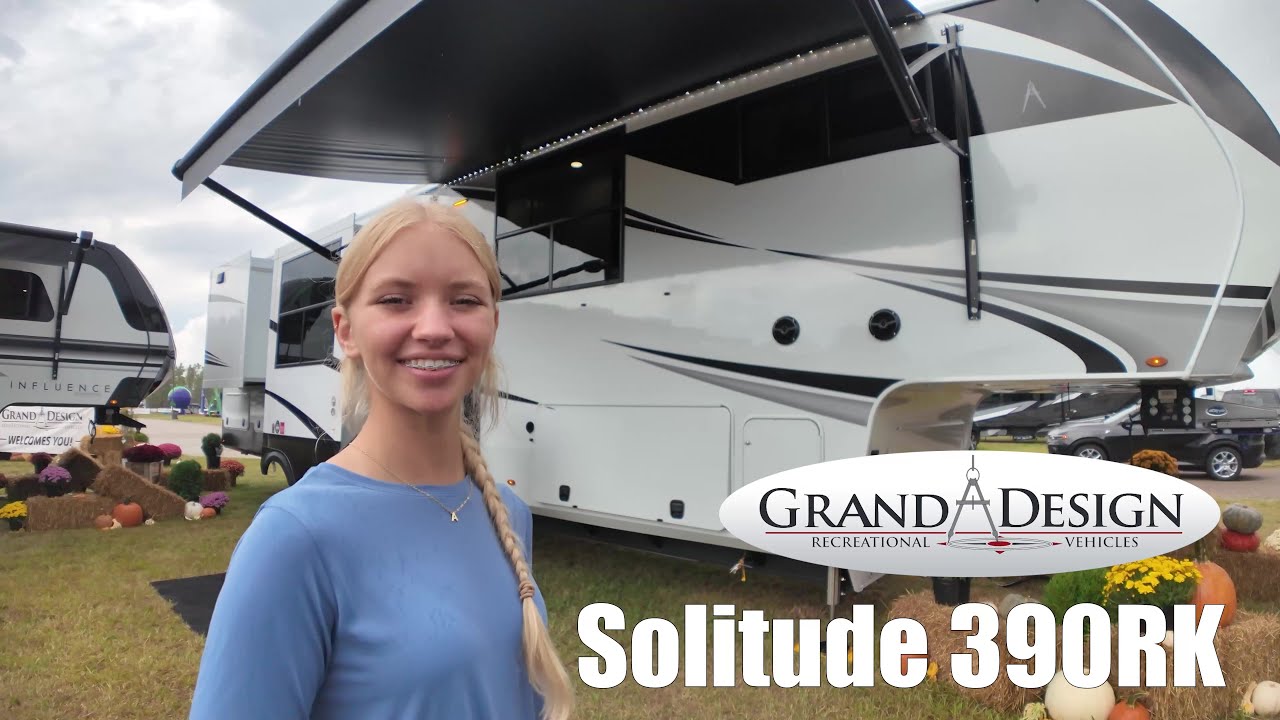 A photo of this 2026 Grand Design Solitude 390RK