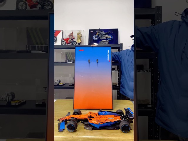 Vídeo relacionado con icuanuty Pizarra de para Lego 42141 F1 Technic McLaren Fórmula 1 Coche de Carreras, Adultos Cuadros Decorativos, Pantalla de Pared Coche para Lego, Regalos para los amantes de para Lego, 75 x45 cm