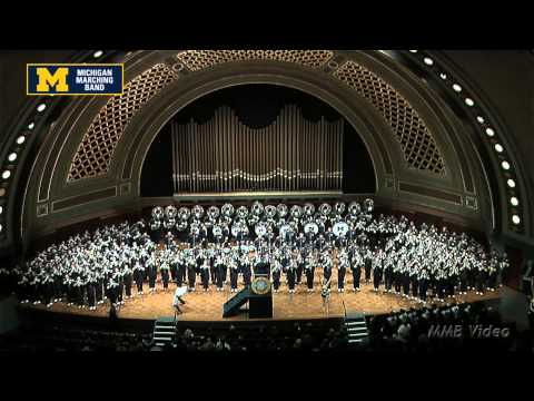 Band-o-Rama Concert - October 26th, 2013 - The Michigan Marching Band