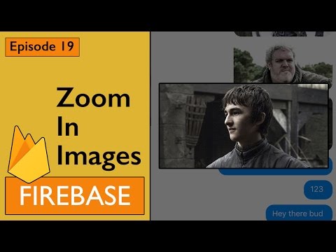 Swift: Firebase 3 - How to Implement Image Zoom (Ep 19)