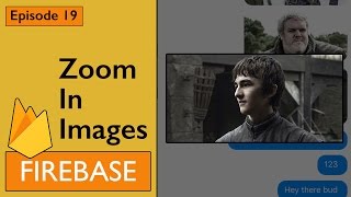 Swift: Firebase 3 - How to Implement Image Zoom (Ep 19)