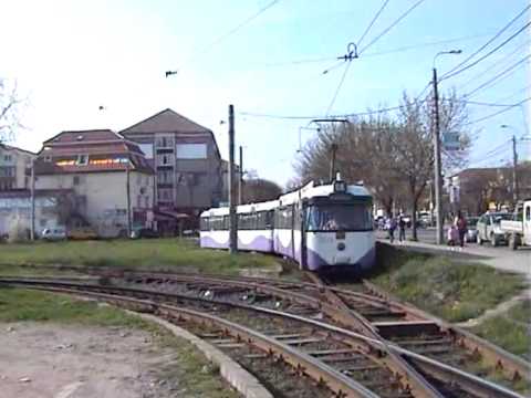 Straßenbahn Timisoara im April 2011