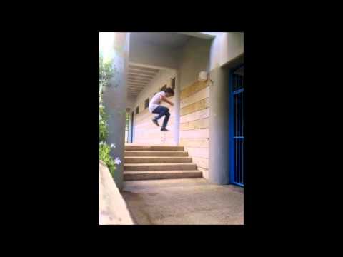kickflip down a 5 set sketchy land