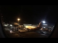 Etihad Airways Airbus A380 Take Off From London Heathrow At Night