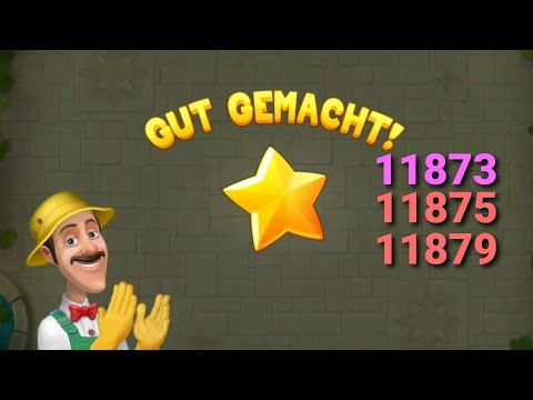 Gardenscapes Level 11873 & 11875 & 11879 🕊🕊