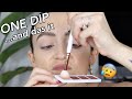 ONE DIP MAKEUP CHALLENGE OMG