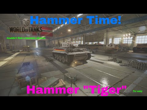 Turkey Plays:World of Tanks-Hammer"Tiger"(Its Hammer Time)#206