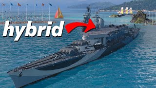 What if the US Navy Put a Flight Deck on a Battleship?