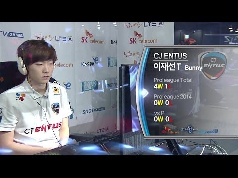 [SPL2014] Bunny(CJ) vs Creator(PRIME) Set2 Yeonsu -EsportsTV,SPL2014