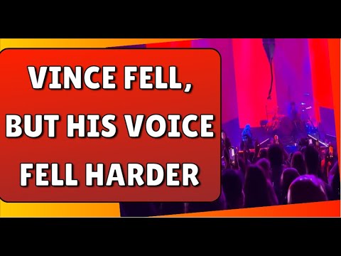 Vince Neil Falls On Stage But His Voice Fell Harder (also random rant on other issues)