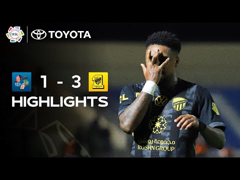 Al Ittihad edge past NEOM S.C. as the visitors claim a 3-1 win ⏱️🔥 | Powered by Toyota