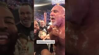Download lagu Goldberg yells at me & calls me a low life | I Felt bad #wwe #fyp #viral #explore #wwefan #wrestling mp3