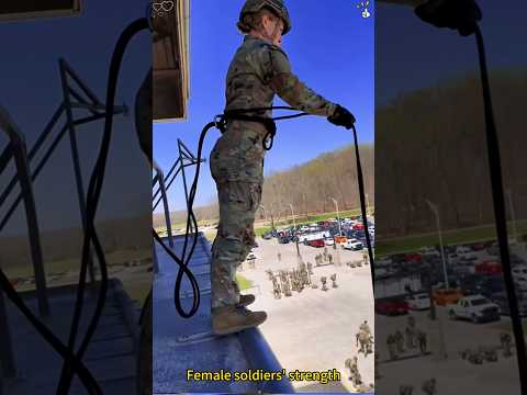 The power of female soldiers #soldier #femalepower #army#militarylife #usa