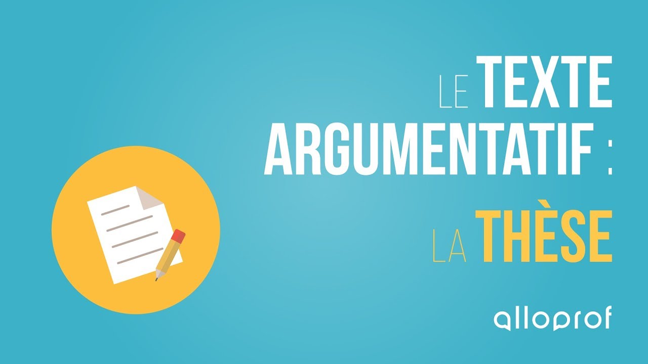 la  les arguments  les fondements dans le texte argumentatif