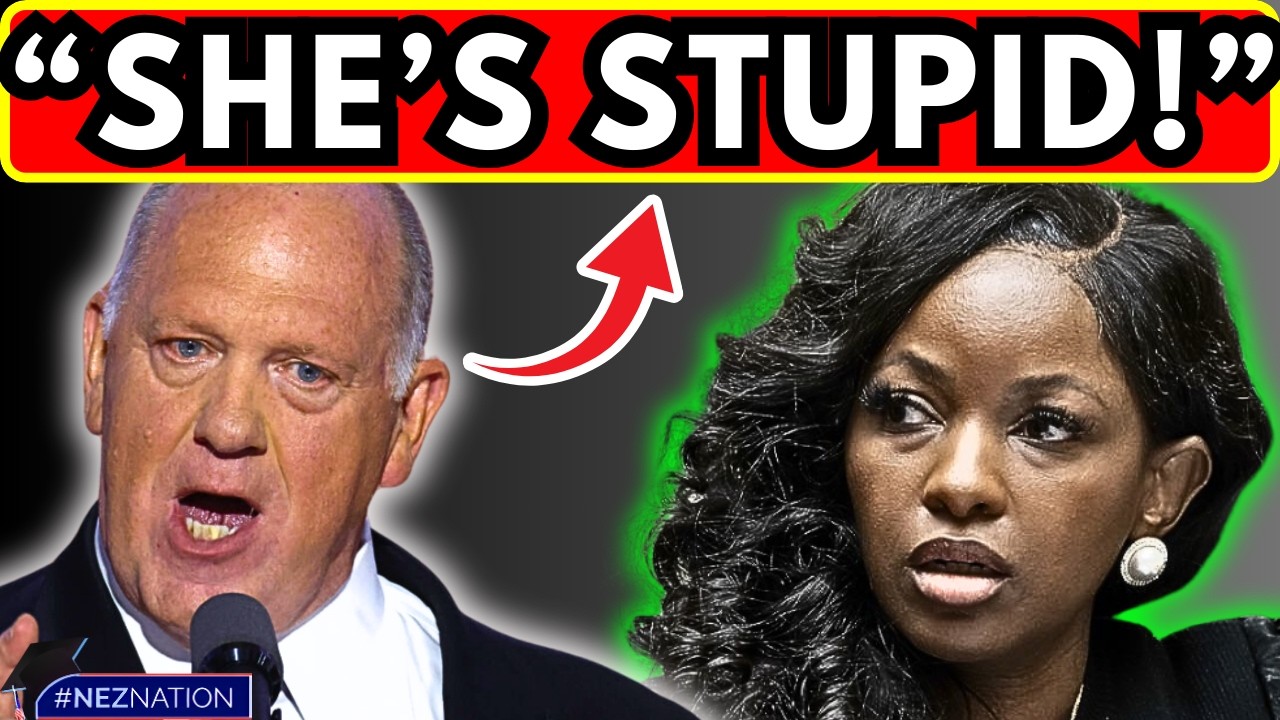 🚨MUST SEE! Tom Homan TEACHES Jasmine Crockett a LESSON on LIVE TV!