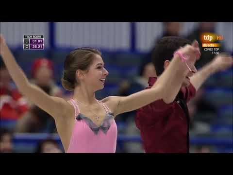 A. Nazarova & M. Nikitin (UKR). Danza SP. Cto. de Europa 2017 Ostrava