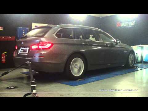 BMW F11 518D 150cv AUTO Reprogrammation moteur @ 234cv Digiservices Paris 77 Dyno