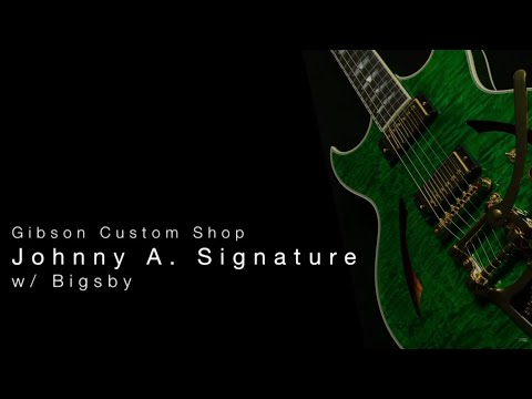 Gibson Custom Shop Johnny A Signature w/ Bigsby  •  Wildwood Guitars Overview