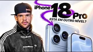 TESTEI O IPHONE 18 PRO MAX! 📱