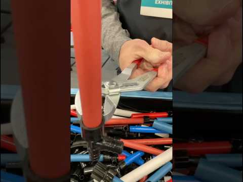 Easiest Pex System Ever Made! #plumbing #diy #plumber #tools