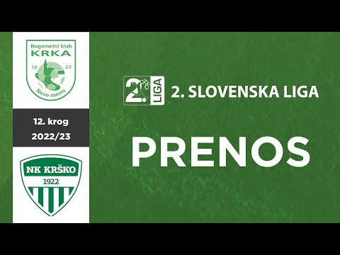 Krka - Krško | 12. krog 2. SNL 2022/23 | Prenos