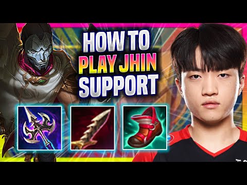 LEARN HOW TO PLAY JHIN SUPPORT LIKE A PRO! - T1 Keria Plays Jhin Support vs Pyke! | Preseason 2023