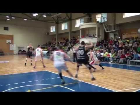 BK JĒKABPILS - LIEPĀJA/TRIOBET (89-69) spēles momenti (05.04.2014), Aldaris/LBL