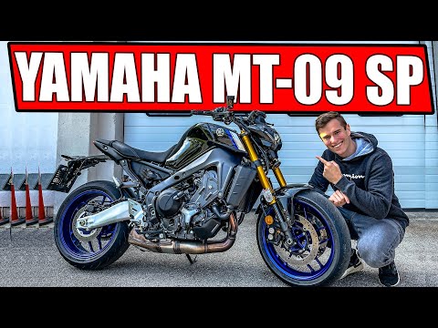 YAMAHA MT-09 SP 2021 MOTORCYCLE TEST WITH GPS MEASUREMENT!