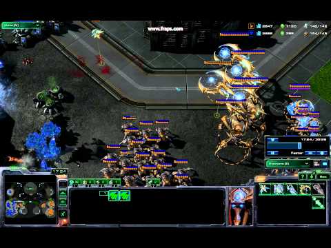 Tempest siege vs. meching Terran HOTS BETA