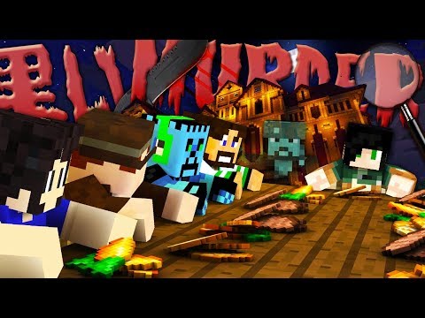 A TAVOLA CON L'ASSASSINO - Minecraft ITA - KUROI MURDER w/ Tano Tear Tech Heme Dani