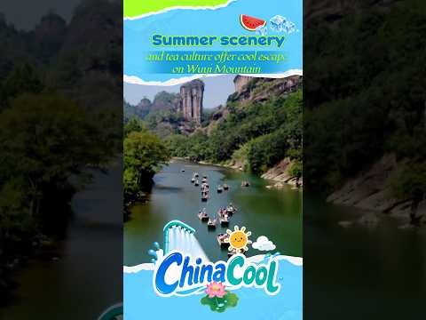 Summer scenery and tea culture offer cool escape on Wuyi Mountain#ChinaCool