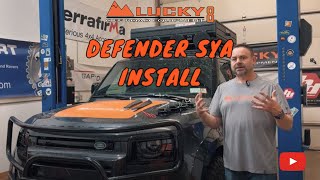 Install Lucky8 SYA Kit on New Defender - Run Larger Tires &amp; Improve Ride Quality