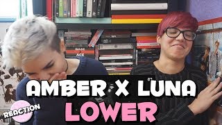 AMBER (엠버) X LUNA (루나) - LOWER ★ MV REACTION