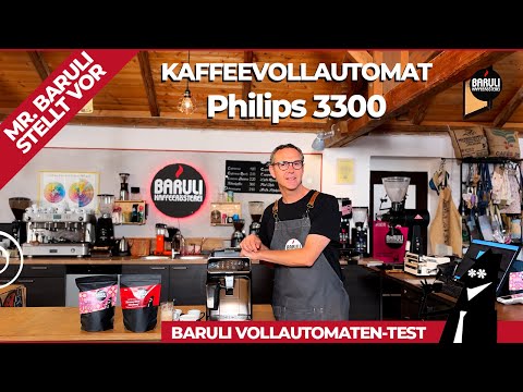 The Phillips 3300 fully automatic coffee machine in the test - 2025