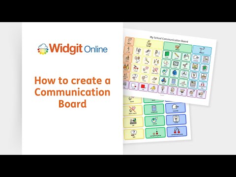 Create a Standard Communication Board video thumbnail