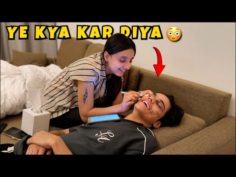 AAJ Face pe ye kya krliya ??😳 || Omegle to dubai ||